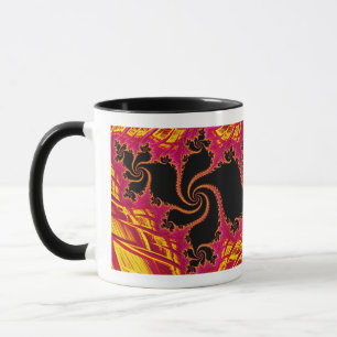 Mug Fractale flamboyante