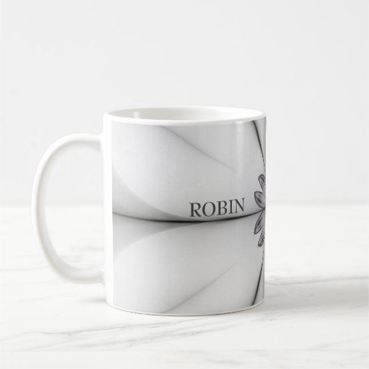 Mug Fractale florale (Gauche)