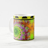 Mug Fractale Oeil Vert (Devant gauche)