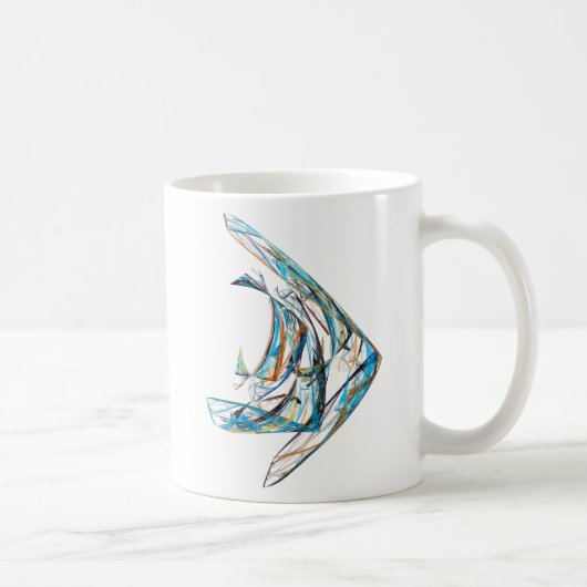 Mug Fractale - Poisson-ange (Droite)