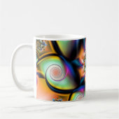 Mug Fractale tropicale de Smoothie (Gauche)