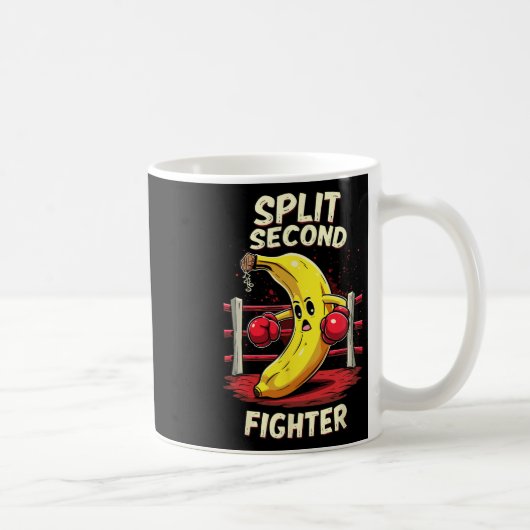Mug Fractionner le deuxième combattant Muay Thai Mixed (Droite)