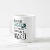 Mug Fragile Comme Une Bombe (Devant gauche)