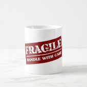 Mug Fragile manipulez avec l'article de soin (Centre)