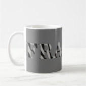 Mug Fragile Zebra (Gauche)