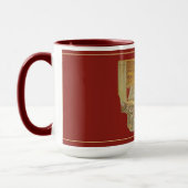 Mug Fragment de Nouveau d'art (Gauche)