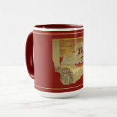 Mug Fragment de Nouveau d'art (Devant gauche)