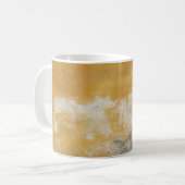 Mug fragment de pierre Brown et blanc (Devant gauche)