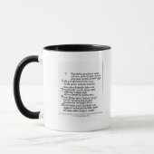 Mug Fragment Divina Commedia de Dante de ' (Gauche)