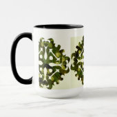 Mug Fragment Solaire abstrait Géométrique (Gauche)