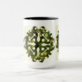 Mug Fragment Solaire abstrait Géométrique (Centre)