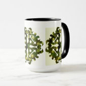 Mug Fragment Solaire abstrait Géométrique (Devant droit)