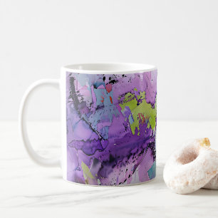 Mug "Fragments dynamiques" Art Abstrait contemporain