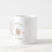 Mug Fraîchement Hors du Marché des Producteurs Mariage (Devant gauche)