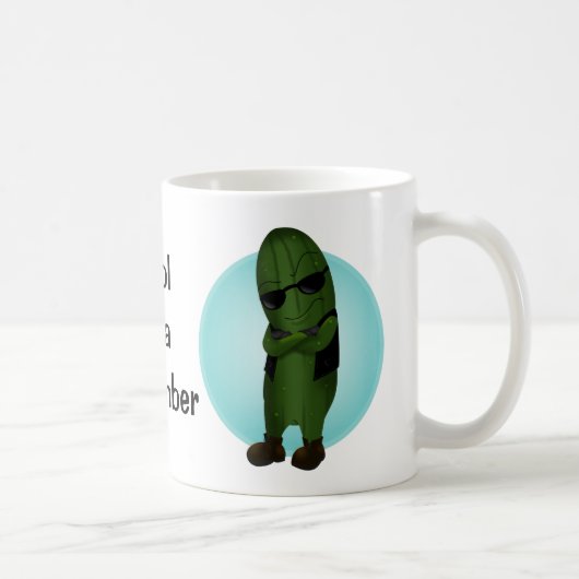 Mug Frais comme un concombre (Droite)
