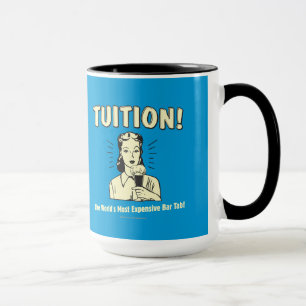 Mug Frais de scolarité : onglet Barre la plus coûteuse