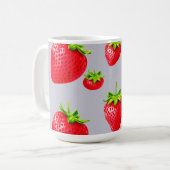 Mug fraise (Devant gauche)