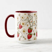 Mug Fraise Botanique (Gauche)