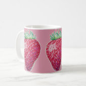 Mug Fraise Debout (Devant gauche)