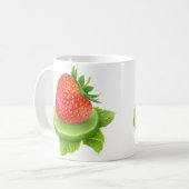 Mug Fraise et citron vert (Devant gauche)