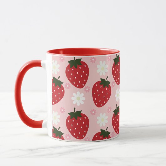 Mug Fraise et marmite (Gauche)