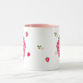 Mug Fraise Festival Forever Cute Personnalisable (Centre)