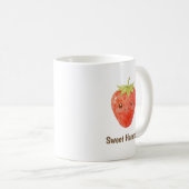 Mug Fraise Harmonie Douce Personnalisée (Devant droit)