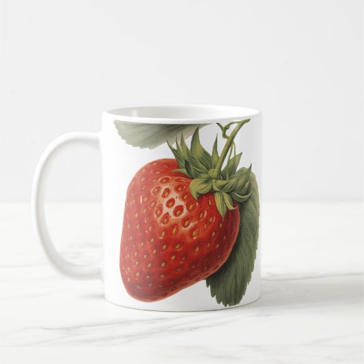 Mug Fraise vintage (Gauche)