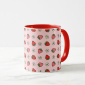 Mug Fraises (Devant droit)
