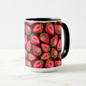 Mug Fraises (Devant droit)