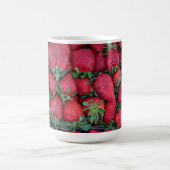 Mug Fraises avec feuilles verts (Centre)