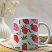 Mug Fraises d'aquarelle