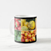 Mug Fraises de melon d'eau Peach Nectarine (Devant gauche)
