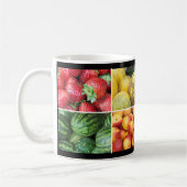Mug Fraises de melon d'eau Peach Nectarine (Gauche)