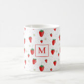 Mug Fraises et fleurs d'été mignonnes Chef cuisinier (Centre)