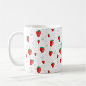 Mug Fraises et fleurs d'été mignonnes Chef cuisinier (Gauche)