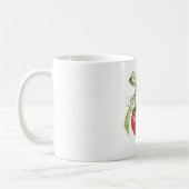 Mug Fraises Fruit à la Corde Verte Rouge (Gauche)