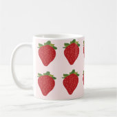 Mug Fraises Mignonnes Fruits Fraises (Gauche)