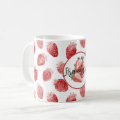 Mug Fraises rouges Fruit   (Devant gauche)