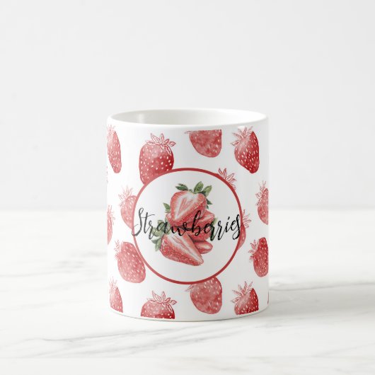Mug Fraises rouges Fruit   (Centre)