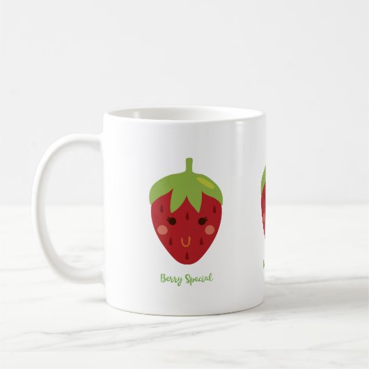 Mug Fraises Souriantes spéciales Berry (Gauche)