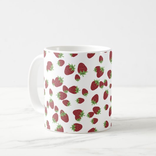 Mug Fraises sucrées (Devant gauche)