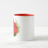 Mug Fraises sur blanc (Centre)