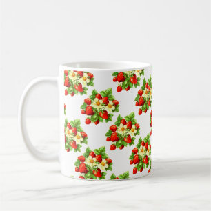 Mug Fraises vintages