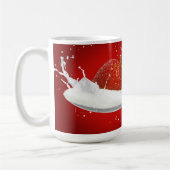 Mug Framboise avec éclaboussure de lait (Gauche)