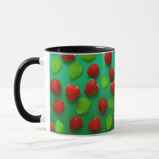Mug Framboise classique (Gauche)
