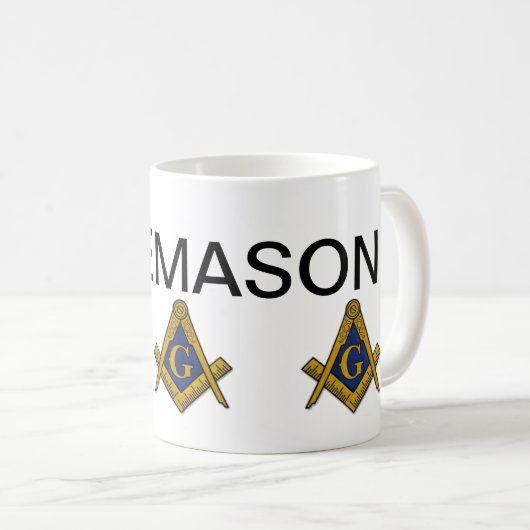 Mug Franc-maçon (Devant droit)