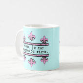 Mug Français aucuns produits de regrets (Devant gauche)