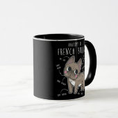 Mug Français Bulldog Anatomie mignonne drôle Animal Fr (Devant droit)