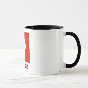 Mug Français de Drapeau Suisse avec le nom en
